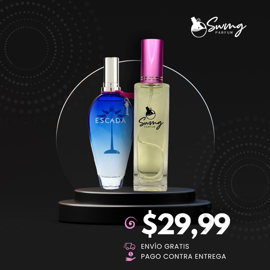 1 Perfume de Larga Duración SwingParfum 100ML Simil Escada Island Kiss