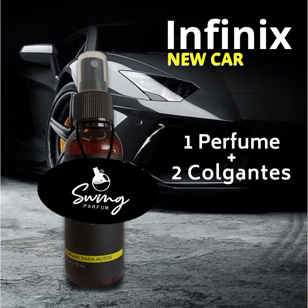 Fragancia de Lujo para Autos INFINIX, versión NEWCAR