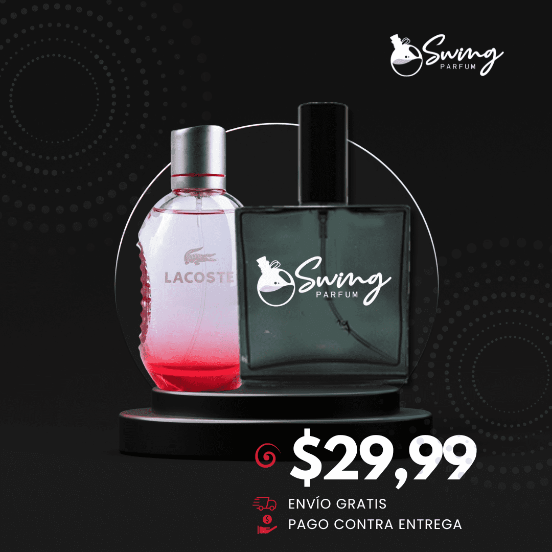 1 Perfume de Larga Duración SwingParfum 100ML Simil Lacost Red