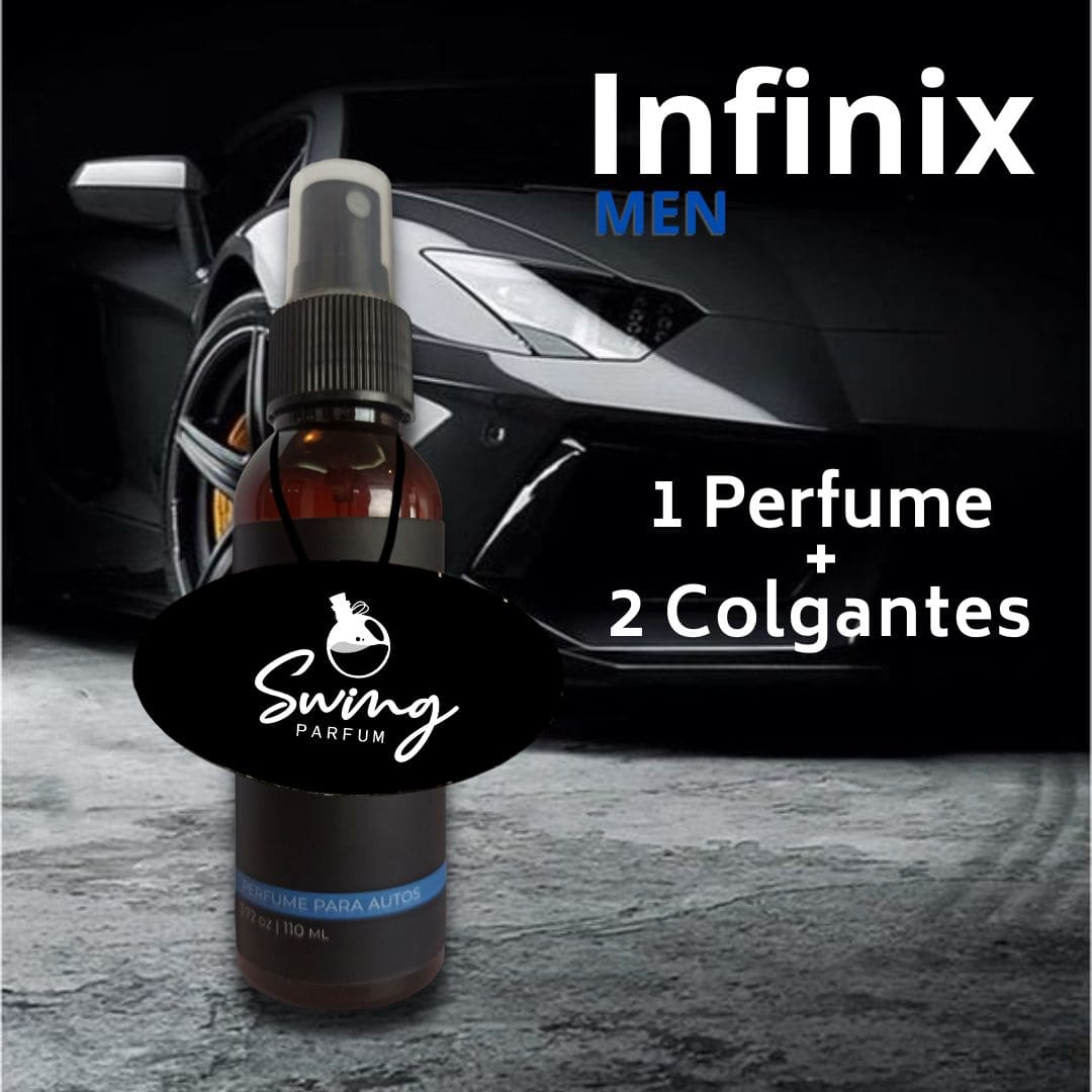 Fragancia de Lujo para Autos INFINIX, versión MEN.